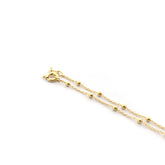 BASIC - collar cadena dorada 40cm